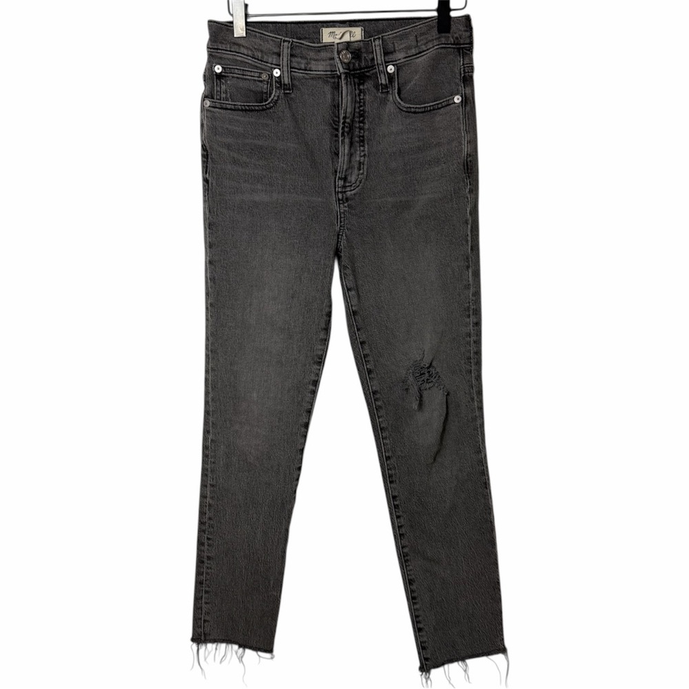 MADEWELL THE PERFECT VINTAGE BLACK JEANS WOMEN'S SIZE 25